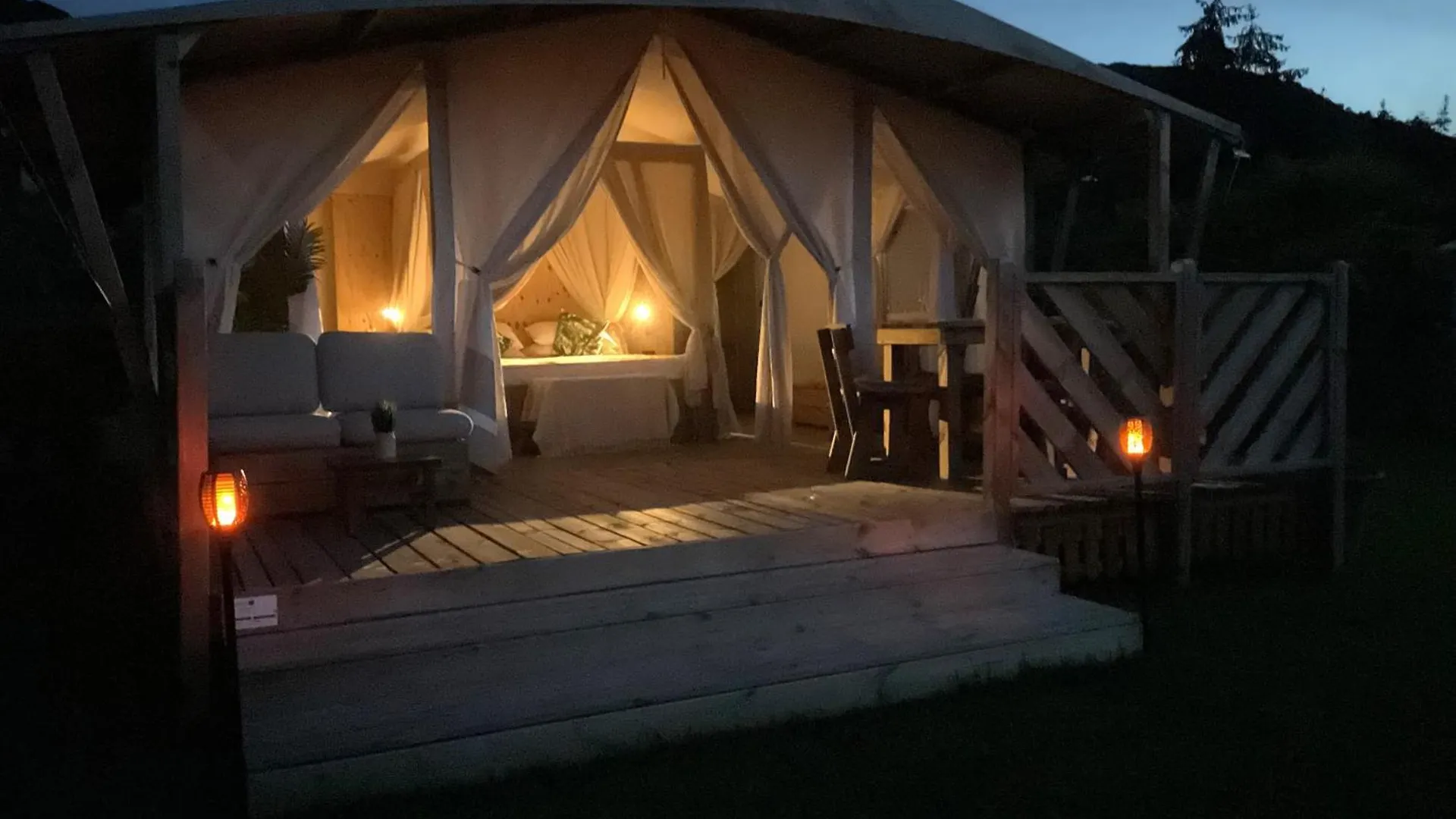 Luxury Lodge Bellagio Tente de luxe
